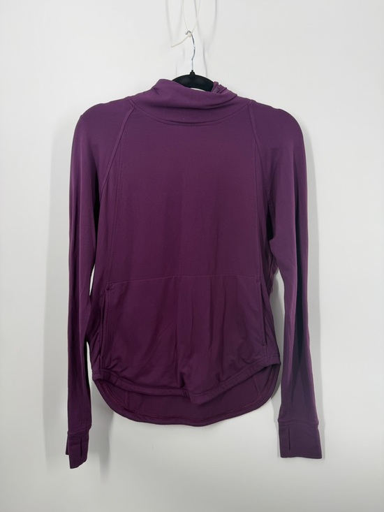 lululemon athletica Tops - Lululemon Deep Purple Hooded Long Sleeve Top